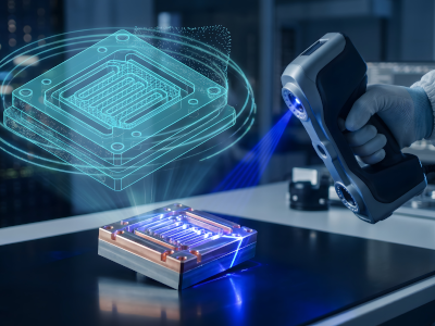 Scansione 3D di un oggetto reale per reverse engineering